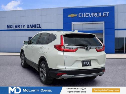 White Diamond Pearl 2017 Honda CR-V EX