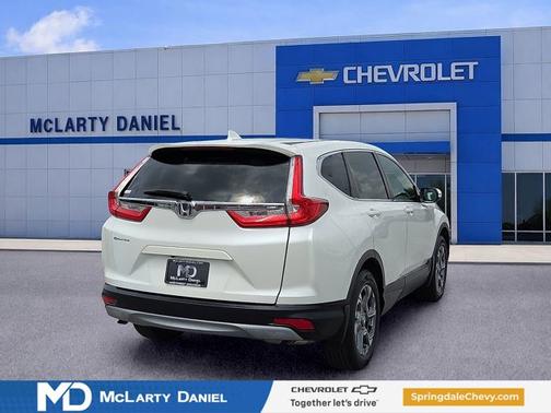White Diamond Pearl 2017 Honda CR-V EX