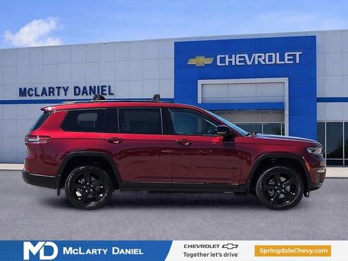 Velvet Red Pearlcoat 2023 Jeep Grand Cherokee L Limited