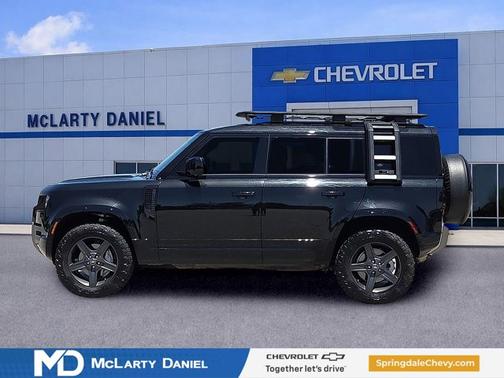 Santorini Black Metallic 2023 Land Rover Defender X-Dynamic SE