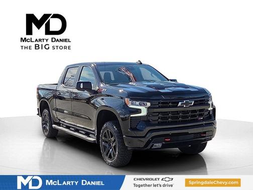 Black 2026 Chevrolet Silverado 1500 LT Trail Boss Truck