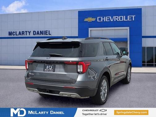 Gray Metallic 2025 Ford Explorer Active