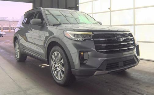 Gray Metallic 2025 Ford Explorer Active