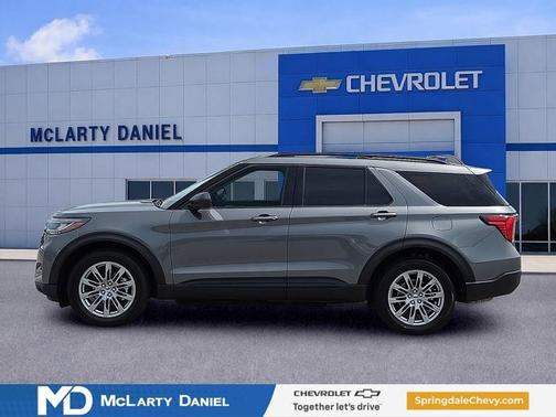 Gray Metallic 2025 Ford Explorer Active