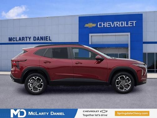 Crimson Metallic 2024 Chevrolet Trax LT