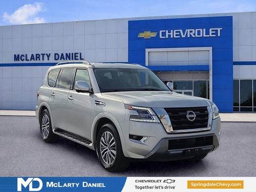 Brilliant Silver Metallic 2024 Nissan Armada SL