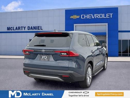 Cloud 2025 Toyota Grand Highlander Platinum