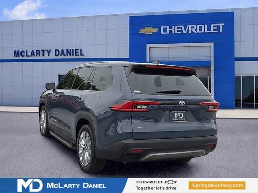 Cloud 2025 Toyota Grand Highlander Platinum