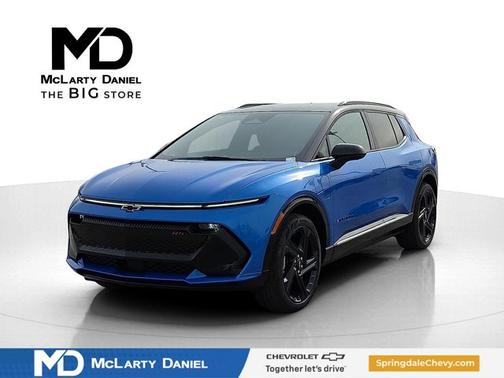 Riptide Blue Metallic 2026 Chevrolet Equinox EV RS