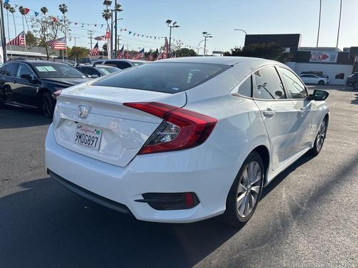 Taffeta White 2016 Honda Civic LX