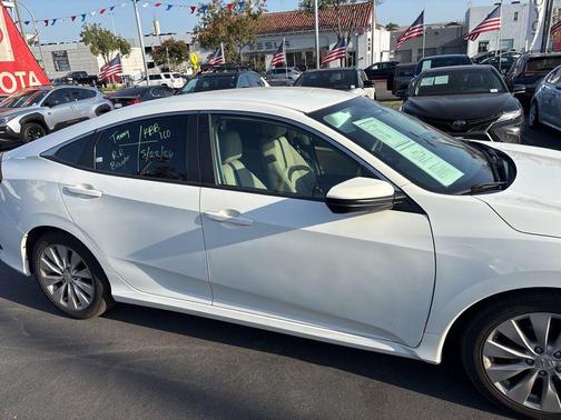 Taffeta White 2016 Honda Civic LX