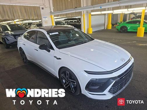 Serenity White 2024 Hyundai SONATA N Line