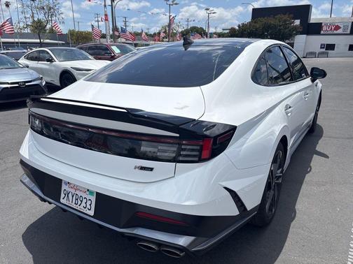 White 2024 Hyundai SONATA N Line