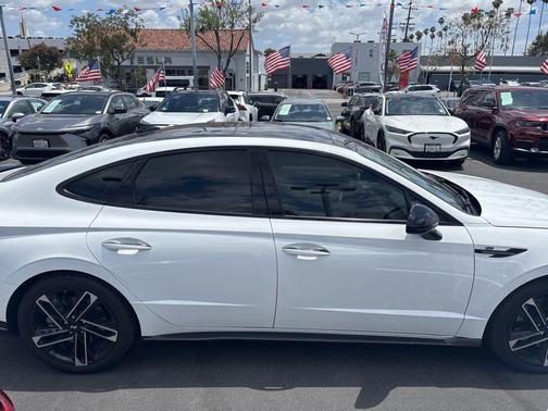 White 2024 Hyundai SONATA N Line