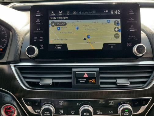 Sonic Gray Pearl 2021 Honda Accord Hybrid Touring