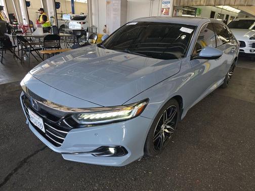 Sonic Gray Pearl 2021 Honda Accord Hybrid Touring