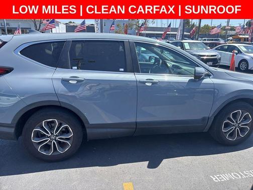 Sonic Gray Pearl 2021 Honda CR-V 2WD EX