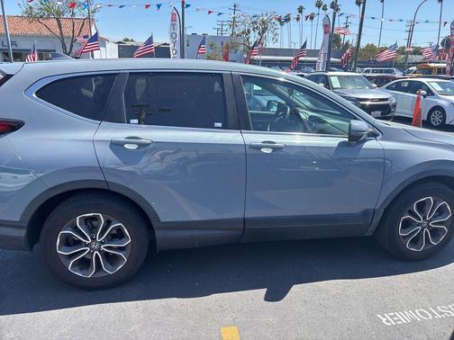Sonic Gray Pearl 2021 Honda CR-V 2WD EX