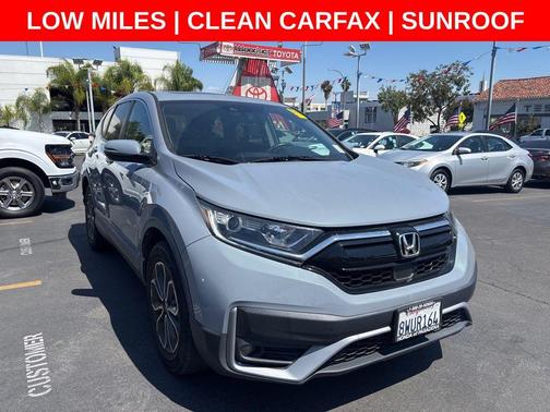 Sonic Gray Pearl 2021 Honda CR-V 2WD EX