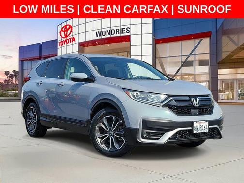 Sonic Gray Pearl 2021 Honda CR-V 2WD EX