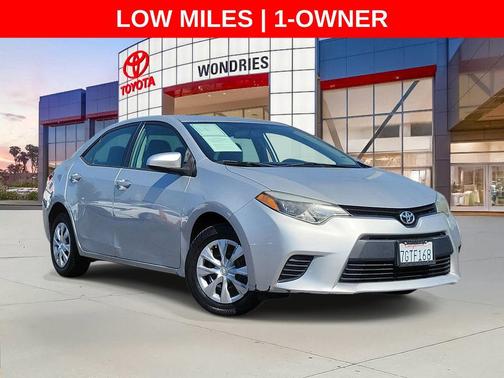 Classic Silver Metallic 2015 Toyota Corolla L