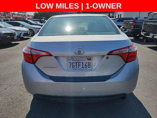 Classic Silver Metallic 2015 Toyota Corolla L