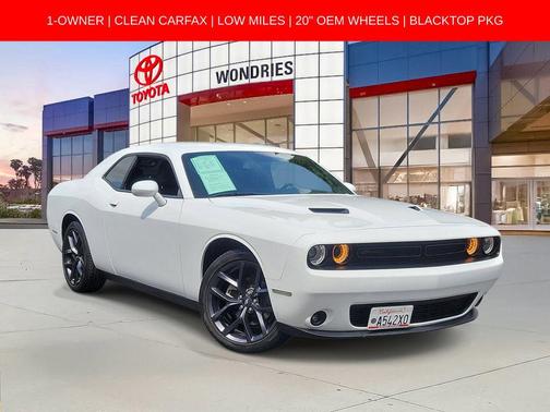 White Knuckle Clearcoat 2023 Dodge Challenger SXT