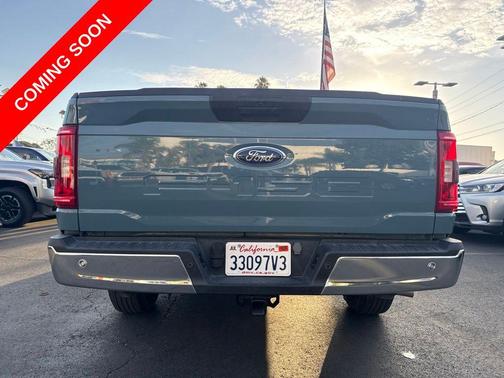 Blue 2023 Ford F-150 XLT