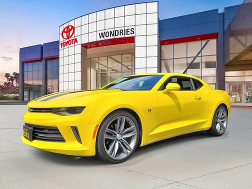 Bright Yellow 2018 Chevrolet Camaro 1LT