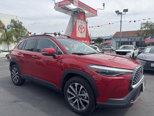 Barcelona Red Metallic 2023 Toyota Corolla Cross XLE