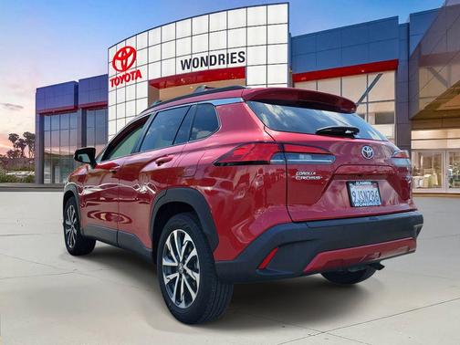 Barcelona Red Metallic 2023 Toyota Corolla Cross XLE