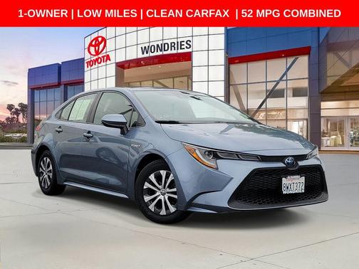 Celestite 2021 Toyota Corolla Hybrid LE