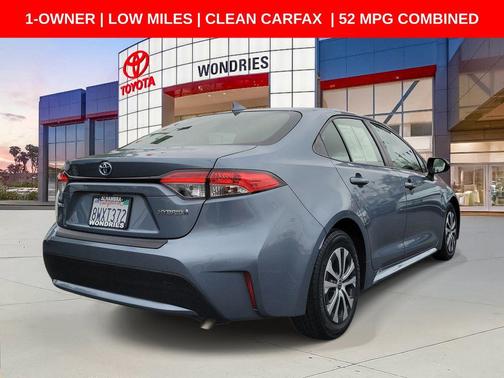 Celestite 2021 Toyota Corolla Hybrid LE