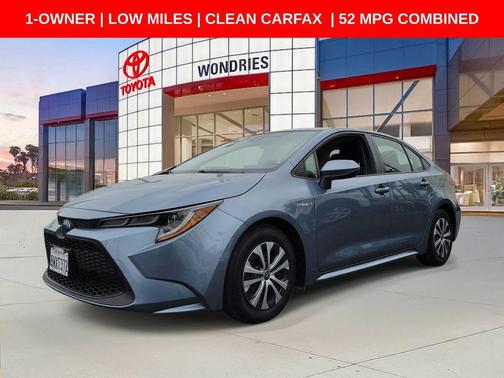 Celestite 2021 Toyota Corolla Hybrid LE