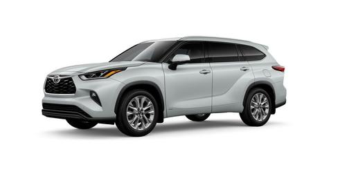 Wind Chill Pearl 2026 Toyota Highlander Hybrid Limited