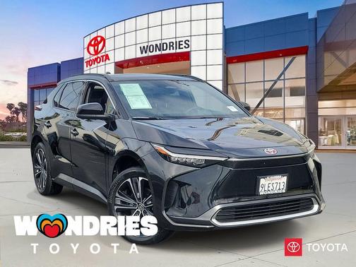 Black 2023 Toyota bZ4X Limited