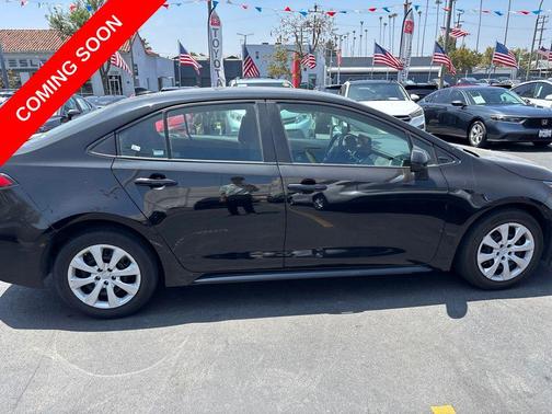 Midnight Black Metallic 2023 Toyota Corolla LE