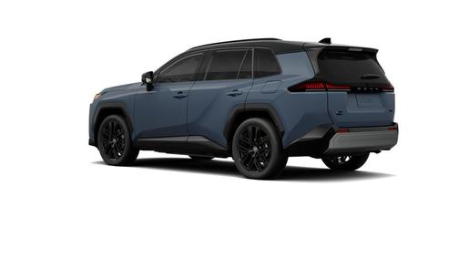 Storm Cloud with Midnight Black Metallic roof 2026 Toyota RAV4 SE