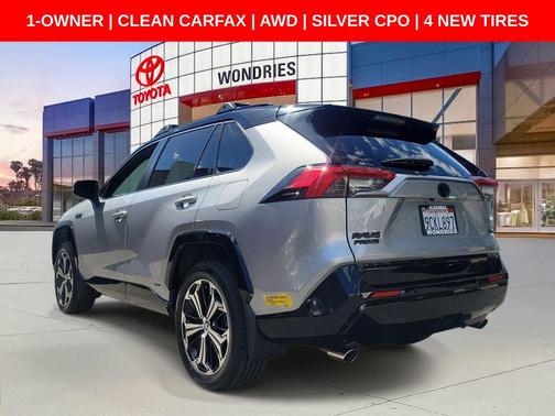 Midnight Black Metallic 2022 Toyota RAV4 Prime XSE