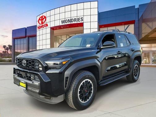 Black 2026 Toyota 4Runner TRD Off Road
