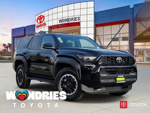 Black 2026 Toyota 4Runner TRD Off Road