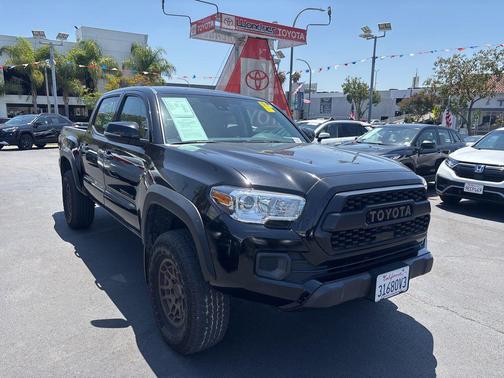 Black 2023 Toyota Tacoma Trail Edition
