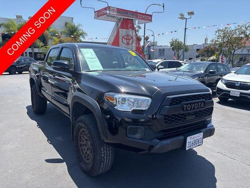 Black 2023 Toyota Tacoma Trail Edition