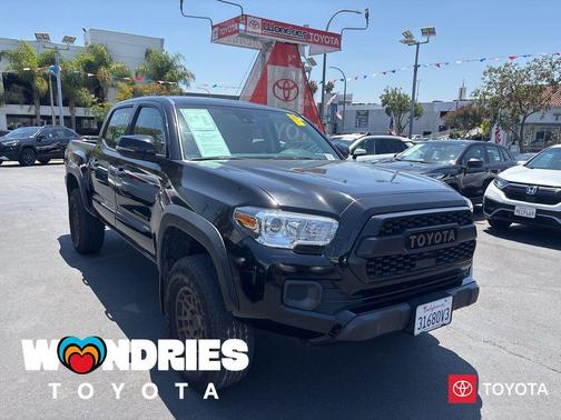 Black 2023 Toyota Tacoma Trail Edition