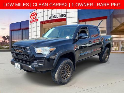 Black 2023 Toyota Tacoma Trail Edition