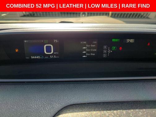 Blizzard Pearl 2016 Toyota Prius Four Touring