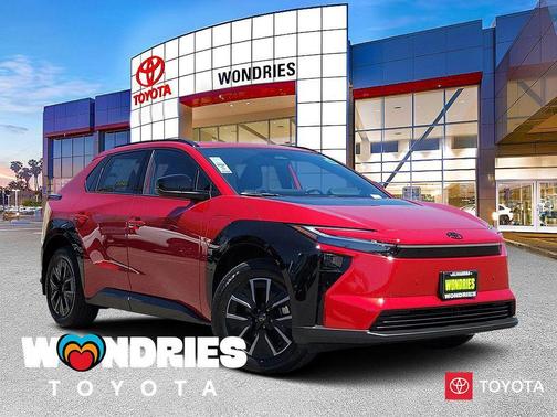Supersonic Red 2026 Toyota bZ XLE Plus
