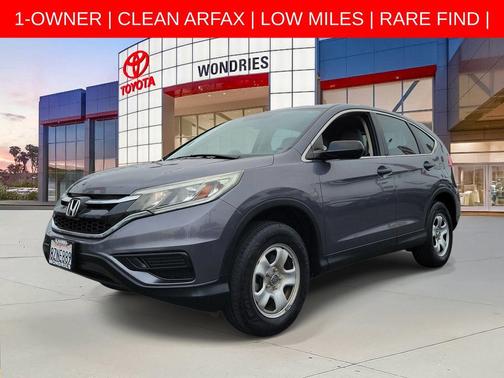 Modern Steel Metallic 2015 Honda CR-V LX