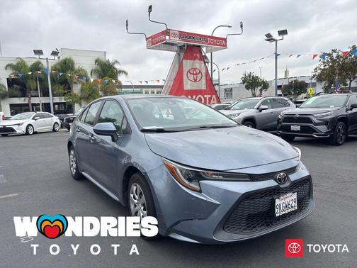 Blue Metallic 2022 Toyota Corolla LE