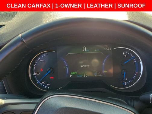 Midnight Black Metallic 2022 Toyota RAV4 Hybrid SE